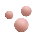 3Pcs Massage Balls Back Massage Equipment Yoga Balls for Women Training Yoga - Pink