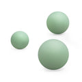 3Pcs Massage Balls Back Massage Equipment Yoga Balls for Women Training Yoga - Green
