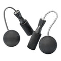 Cordless Jumping Rope Gym Exercise Fitness Weighted Jump Rope - Black
