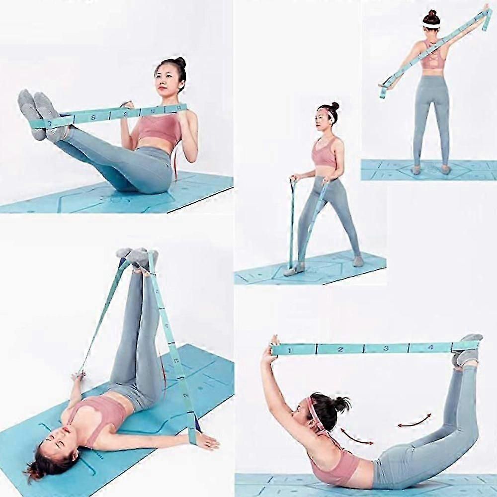 Stretching Straps Yoga mat Carrying Straps Leg Exercise Equipment Stretching Strap for Flexibility