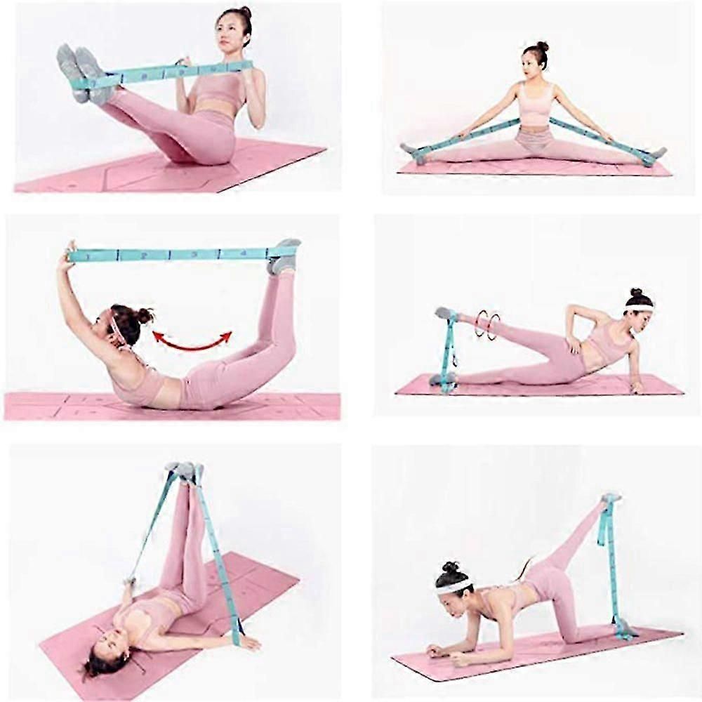 Stretching Straps Yoga mat Carrying Straps Leg Exercise Equipment Stretching Strap for Flexibility