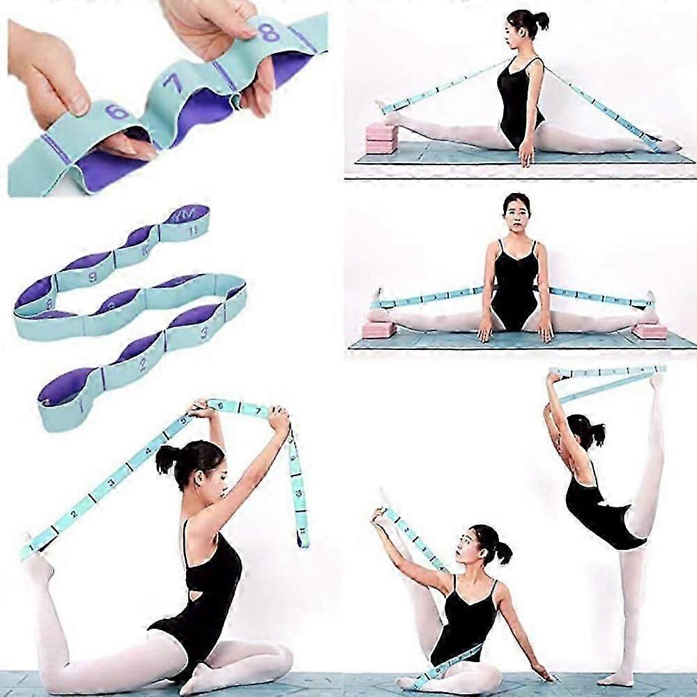 Stretching Straps Yoga mat Carrying Straps Leg Exercise Equipment Stretching Strap for Flexibility