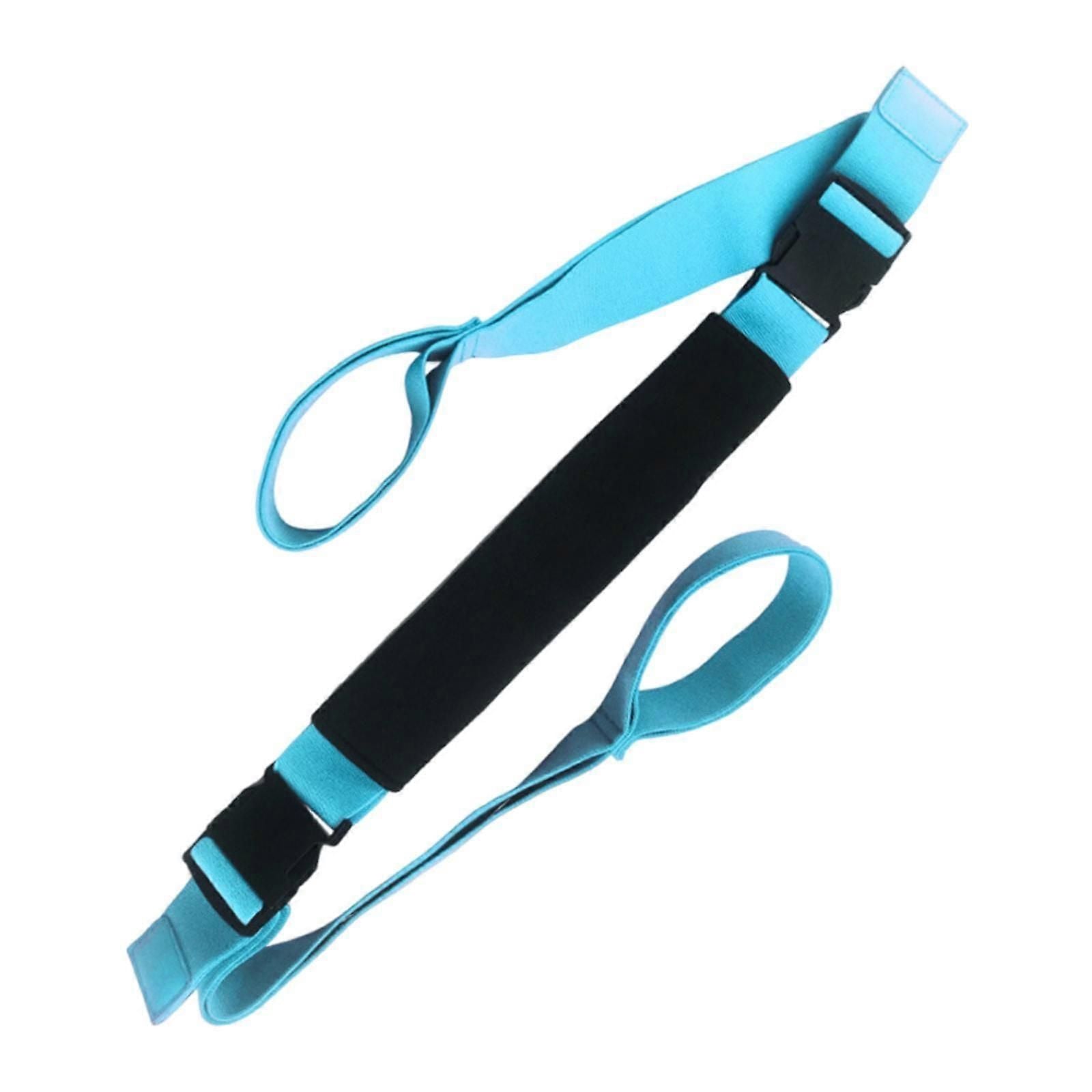 Yoga Strap Yoga Stretching Strap Premium Fitness Portable Exercise Dance - Blue