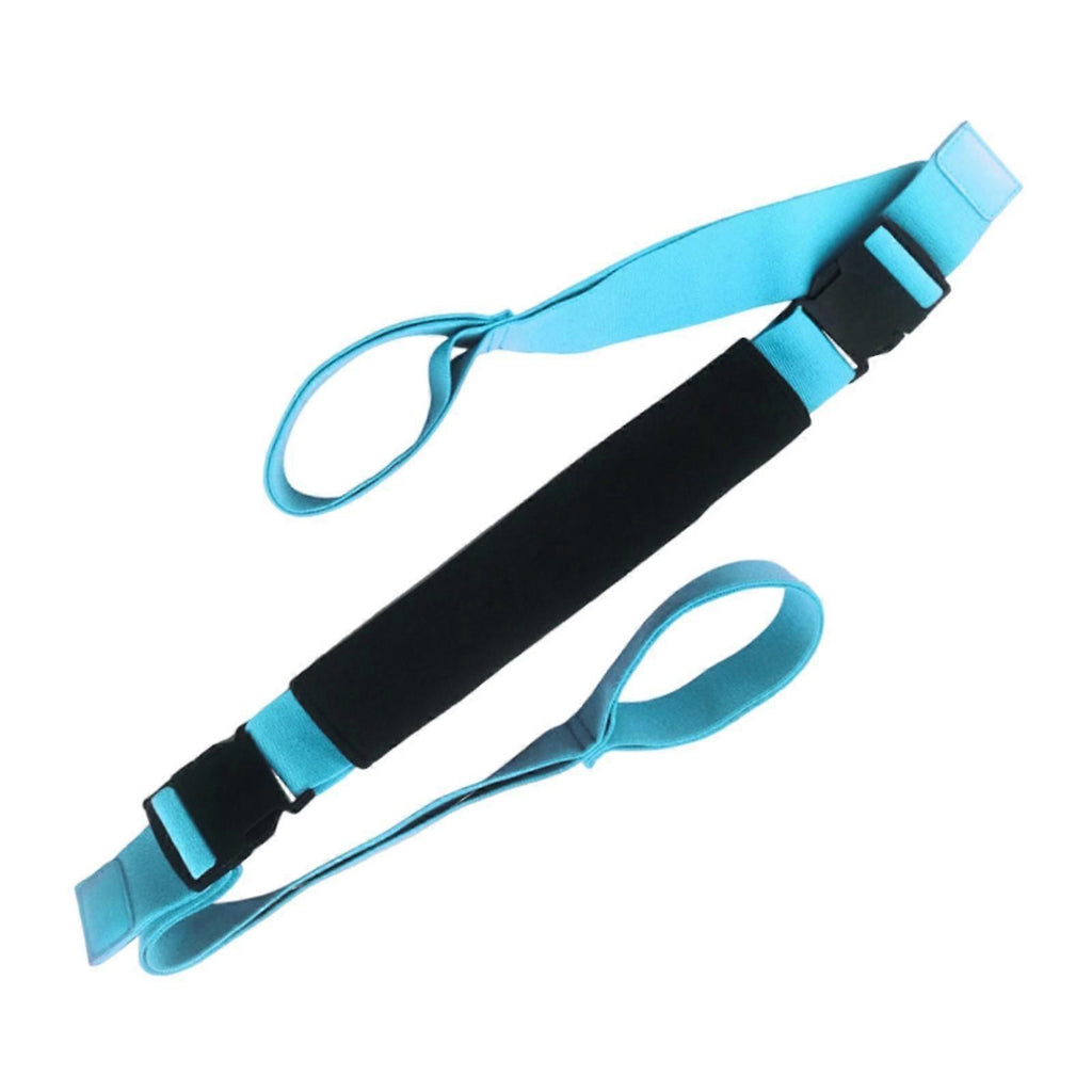Yoga Strap Yoga Stretching Strap Premium Fitness Portable Exercise Dance - Blue