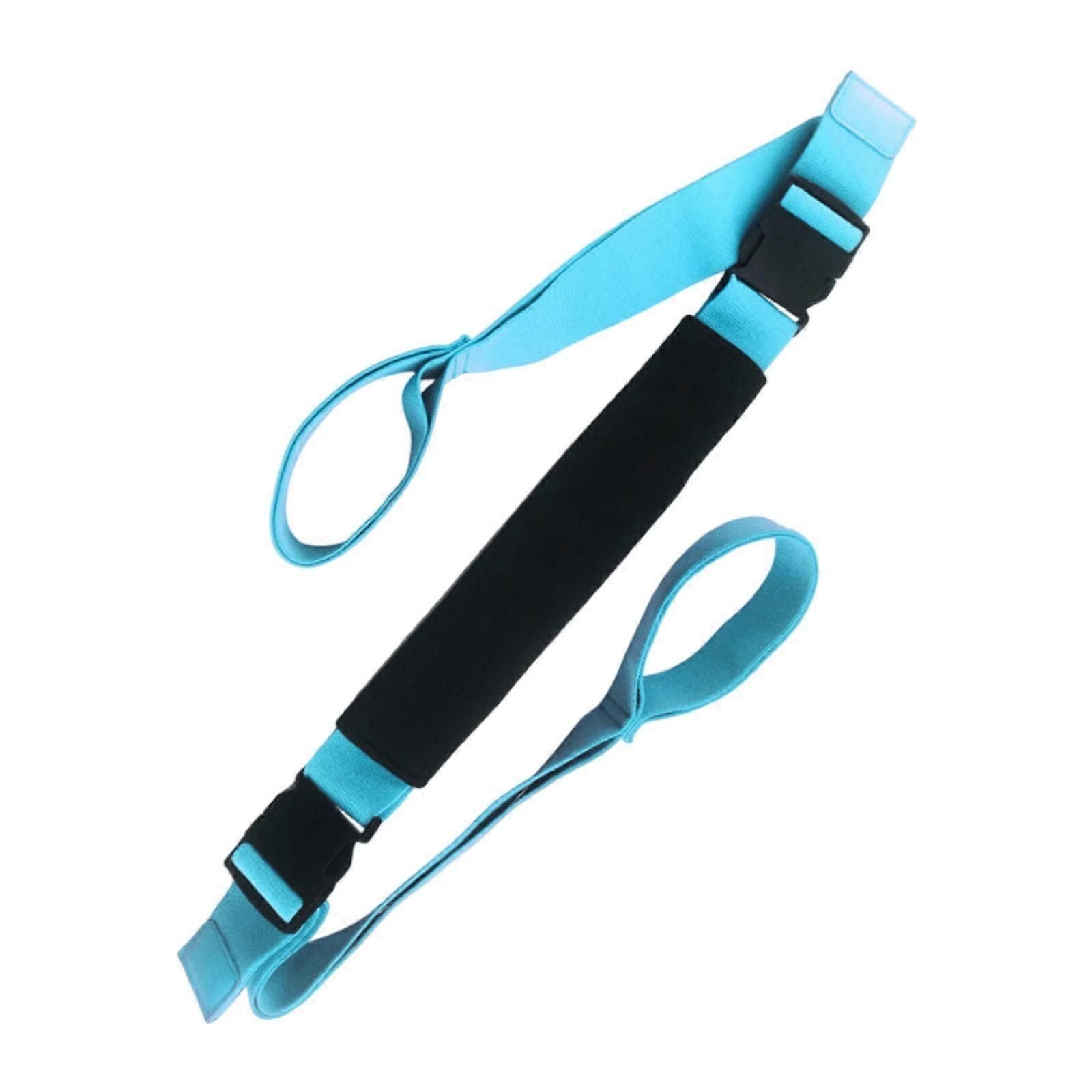 Yoga Strap Yoga Stretching Strap Premium Fitness Portable Exercise Dance - Blue
