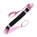 Yoga Strap Yoga Stretching Strap Premium Fitness Portable Exercise Dance - Pink