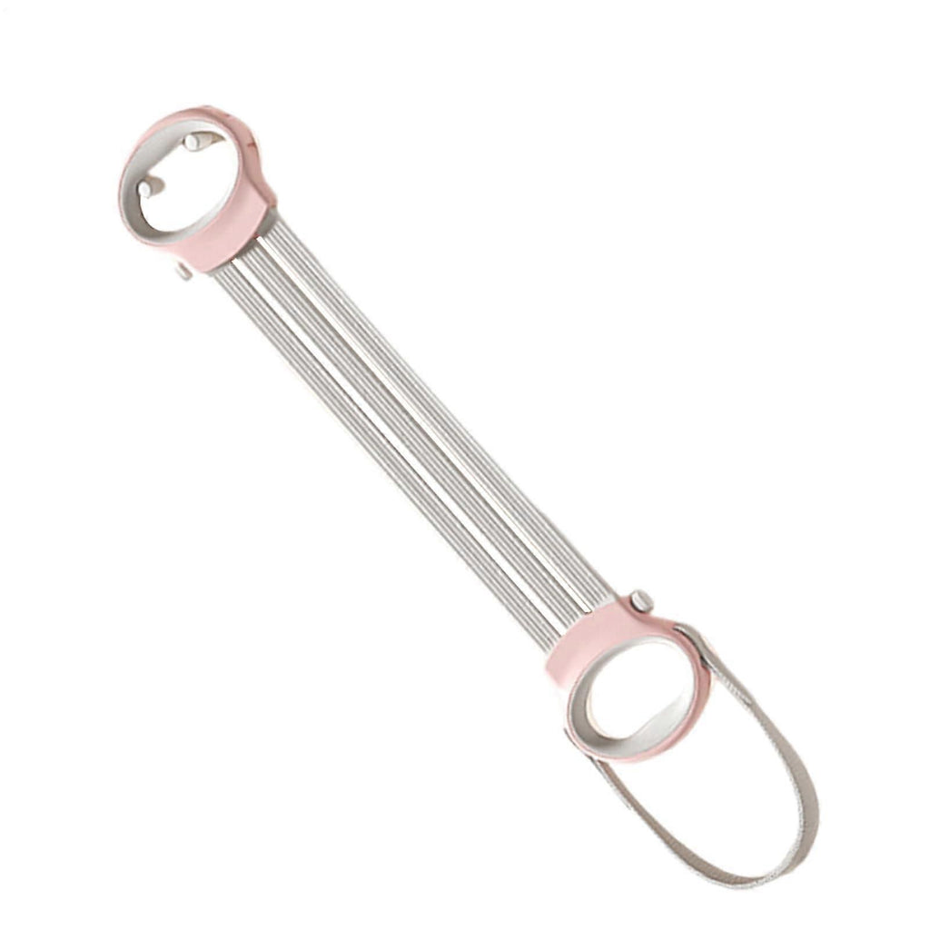 Resistance Bands Adjustable Yoga Stretch Strap for Stretching Exercise Home Gym NonSlip Pink