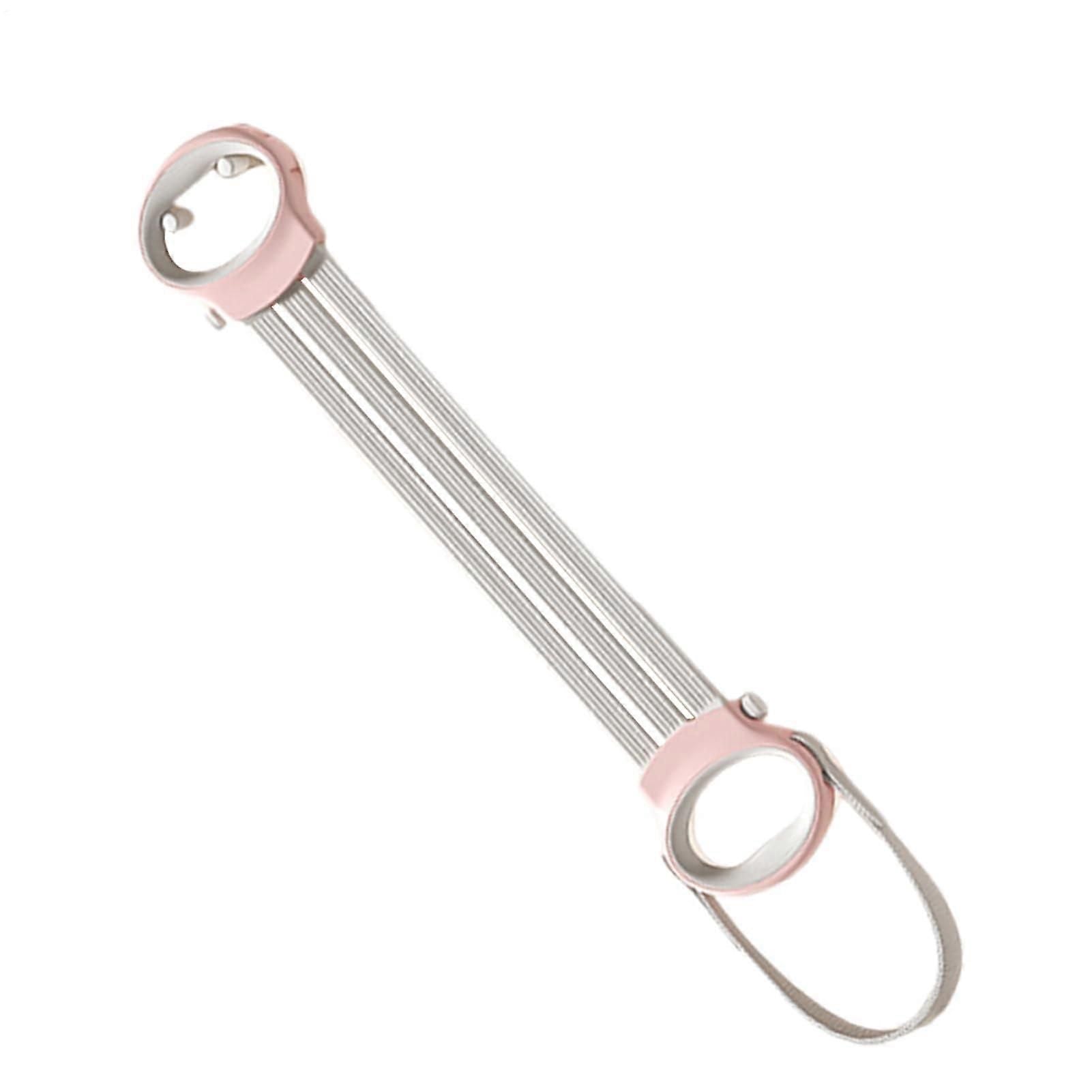 Resistance Bands Adjustable Yoga Stretch Strap for Stretching Exercise Home Gym NonSlip Pink