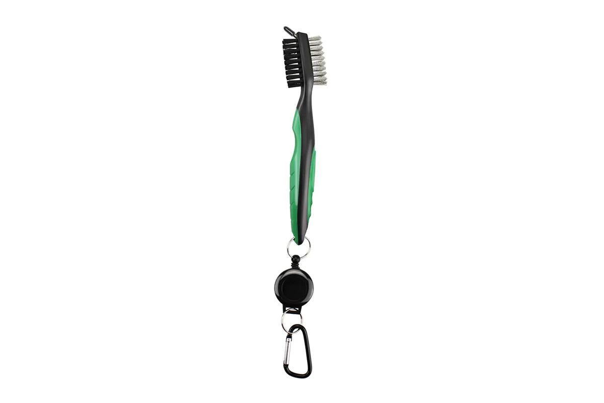Golf Club Cleaning Brush Reel Groove Cleaner Tool -Green