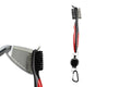 Golf Club Cleaning Brush Reel Groove Cleaner Tool -Red