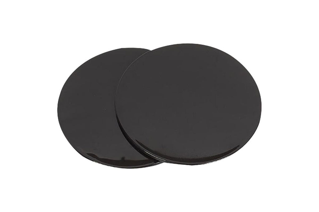 2PCS Gym Training Fitness Exercise Glider Slide Discs Core Slider Workout -Black