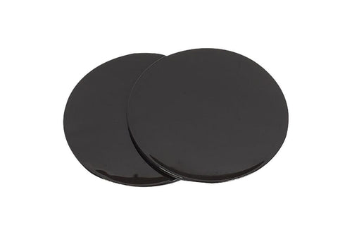 2PCS Gym Training Fitness Exercise Glider Slide Discs Core Slider Workout -Black