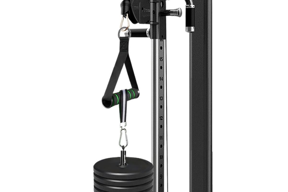Yoga Strength Trainer Pull Down Home Gym Exercise Handles Replacement Fitness Equipment for Pilates -Green