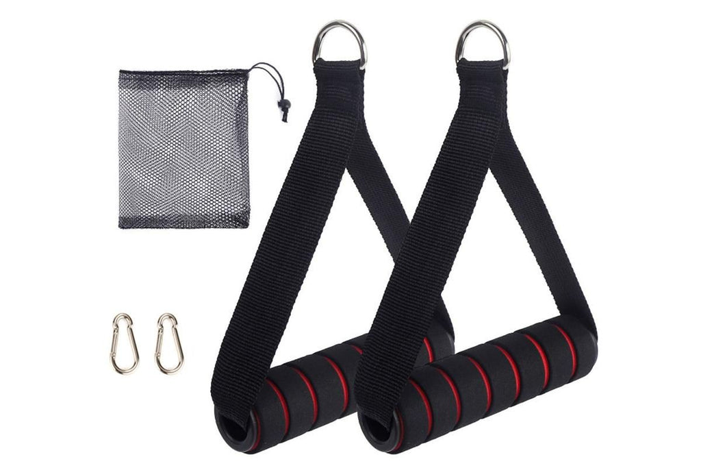 Yoga Strength Trainer Pull Down Home Gym Exercise Handles Replacement Fitness Equipment for Pilates -Green