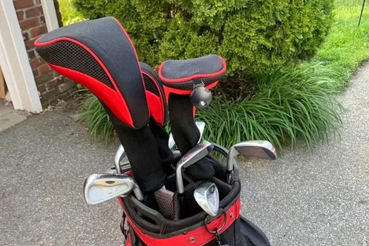3Pcs Set Golf Club Head Cover for Woods and Driver with Interchangeable Tags 3 4 5 7 X - Red