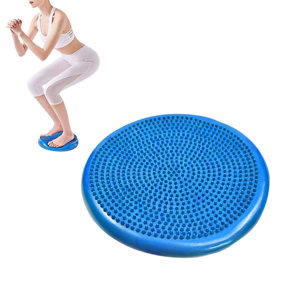 Yoga Training Mat Exercise Balance Stability Cushion Yoga Training Accessories -Rose Red