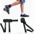 Ankle Strap Dumbbell Foot Straps for Lifting Buttocks and Slimming Thighs, Adjustable Nylon Fitness Equipment