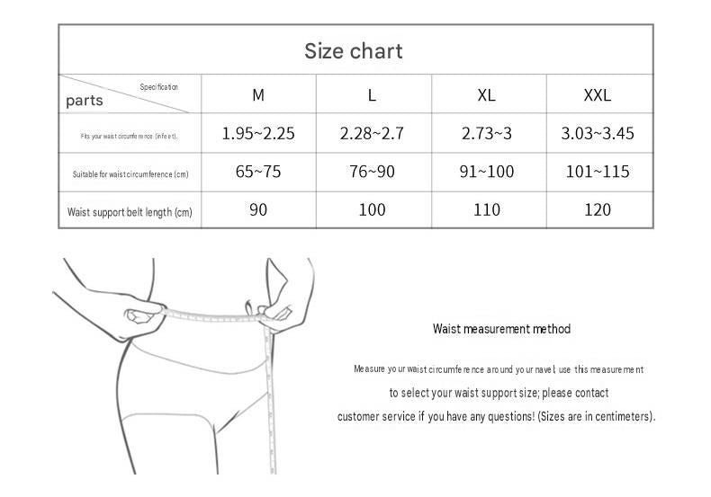 Adjustable Lumbar Support Belt, Breathable Back Brace for Gym Fitness, Weightlifting, Sports Training and Daily Activities - L