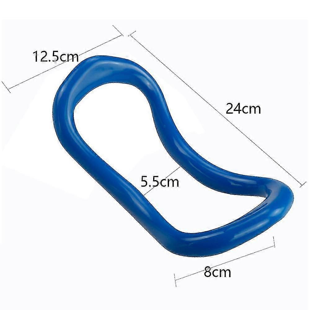 Yoga Circle Equipment Multi-functional Pilates Yoga Ring Training Circle Training Resistance, Fitness Yoga Training Equipment - Blue