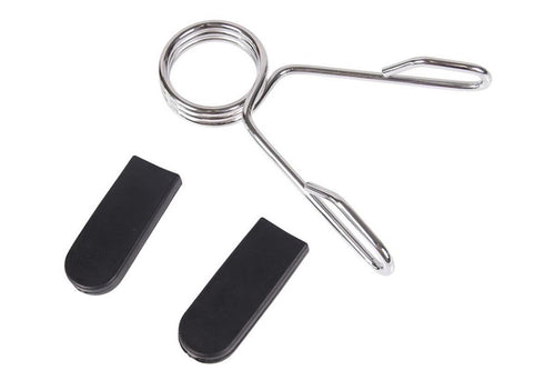 4 Pack 25mm Barbell Spring Clips Gym Weight Lifting Clamps for Dumbbell Bar Lock