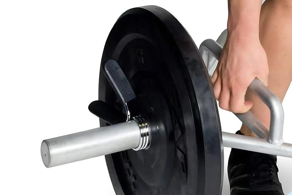 4 Pack 25mm Barbell Spring Clips Gym Weight Lifting Clamps for Dumbbell Bar Lock