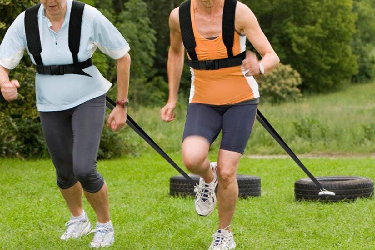 Weight Bearing Supporter Belt Professional Running Training Assist Resistance Band for Gym Workout