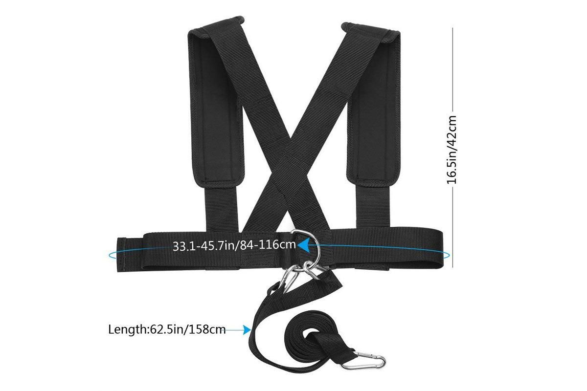Weight Bearing Supporter Belt Professional Running Training Assist Resistance Band for Gym Workout