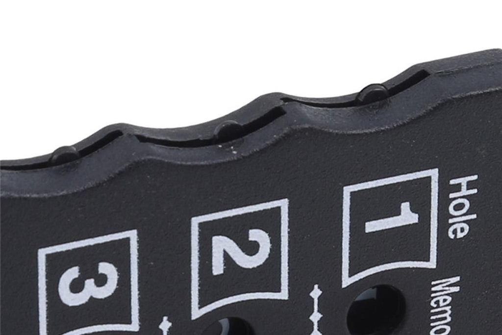 18 Hole Golf Score Counter Stroke Counter -Black