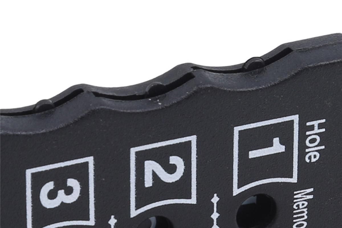 18 Hole Golf Score Counter Stroke Counter -Black