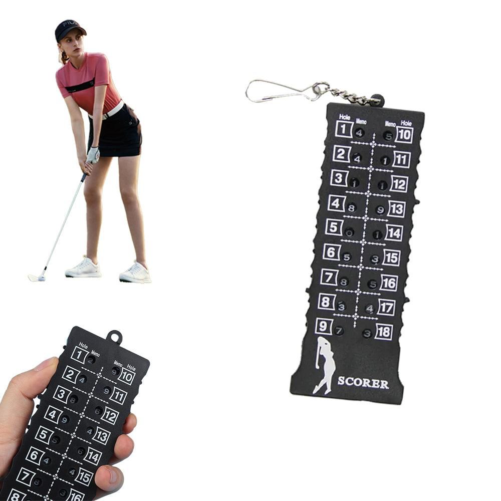 18 Hole Golf Score Counter Stroke Counter -Red