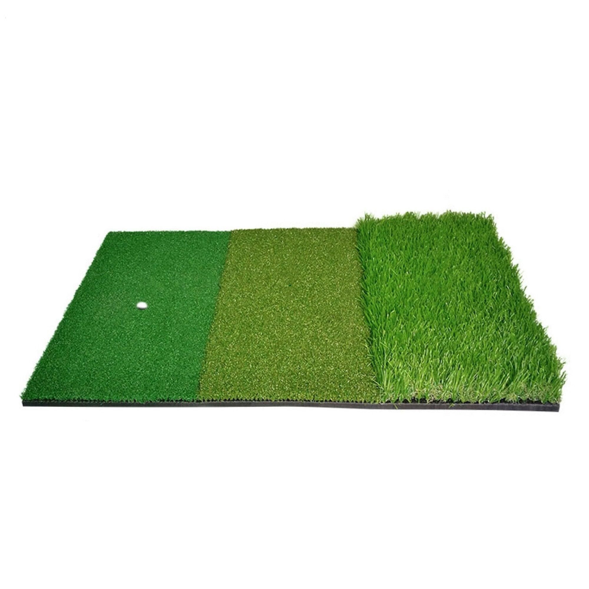 Golf Mat 3-in-1 Practice Mat Outdoor Indoor Training Mat For Golf