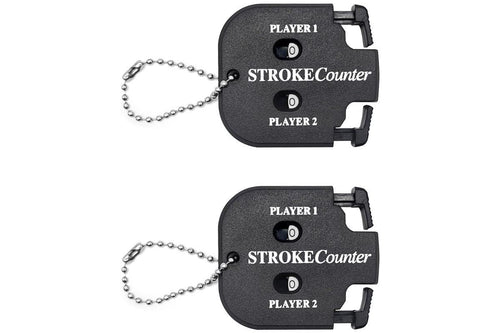 2PCS Golf Score Indicator 2 Player Stroke Counter Golf Handy Count Shot