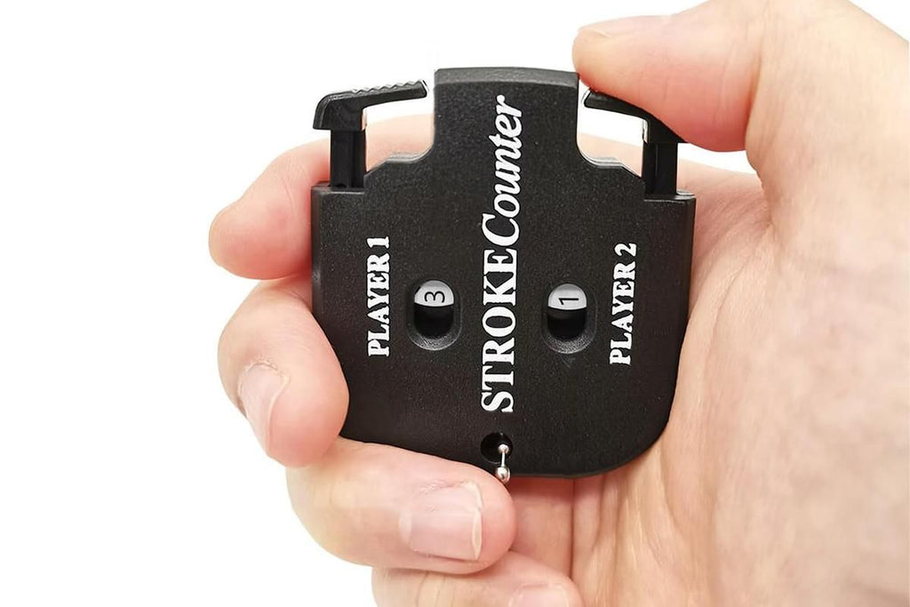 2PCS Golf Score Indicator 2 Player Stroke Counter Golf Handy Count Shot