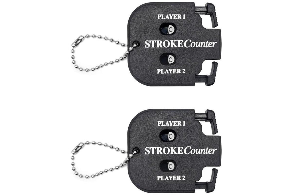 2PCS Golf Score Indicator 2 Player Stroke Counter Golf Handy Count Shot