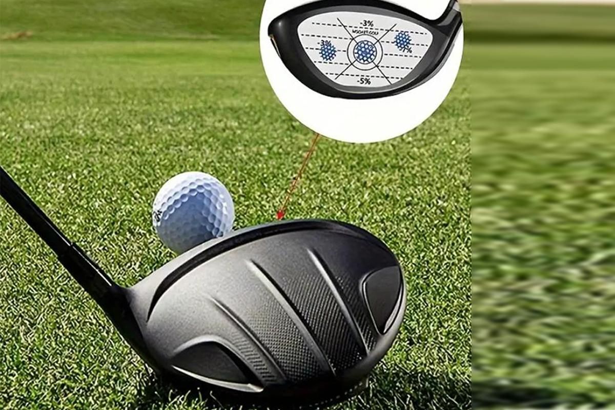 100Pcs Golf Impact Tape Set Club Impact Stickers for Woods Irons Putters