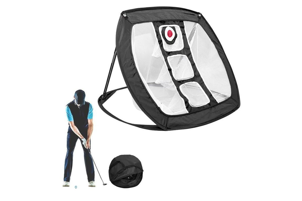 Golf Chipping Net Collapsible Portable Golf Practice Hitting Net for Indoor Outdoor -Style 1