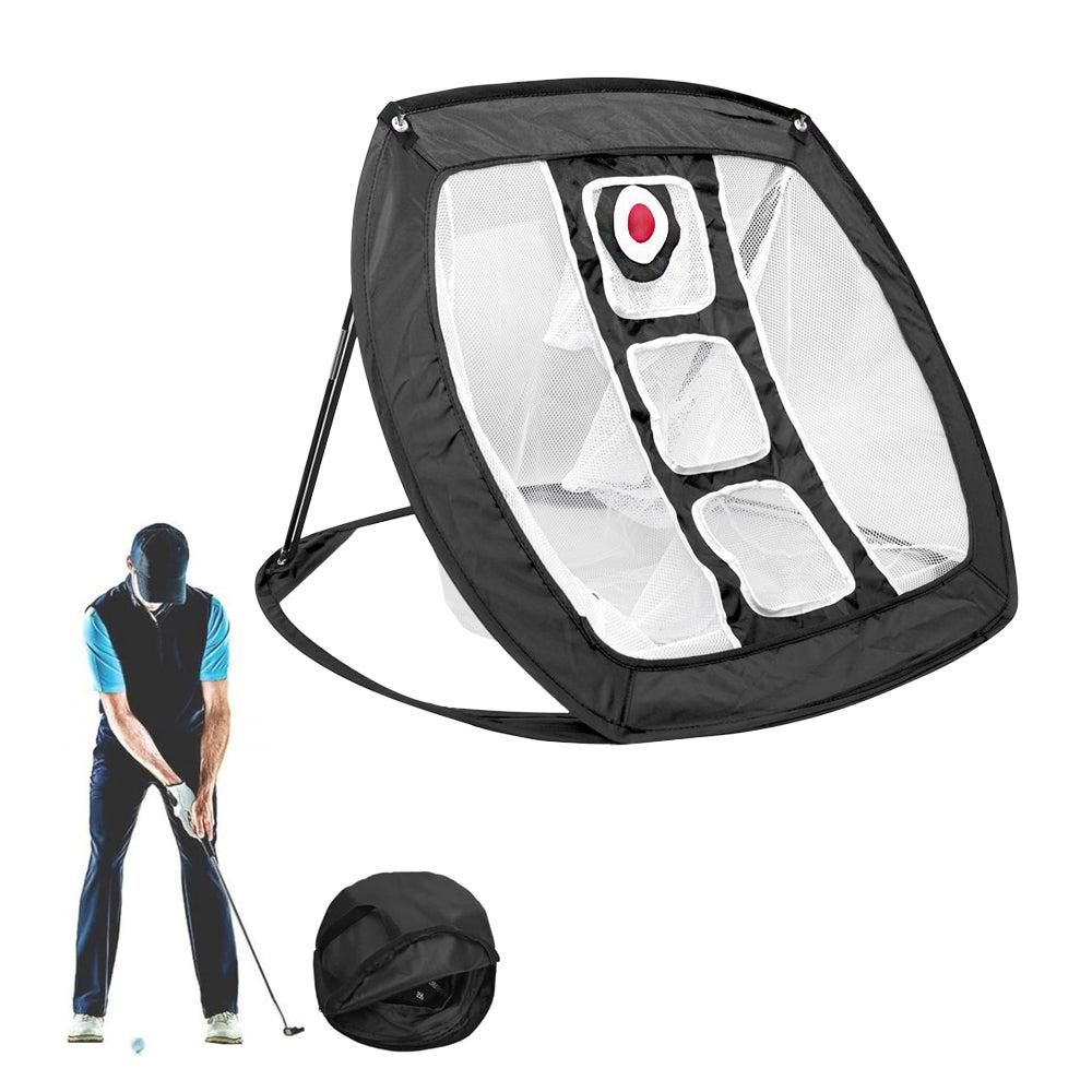 Golf Chipping Net Collapsible Portable Golf Practice Hitting Net for Indoor Outdoor -Style 1