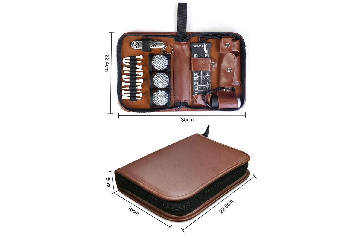Portable Golf Accessories Set Tool Kit with Carrying Case