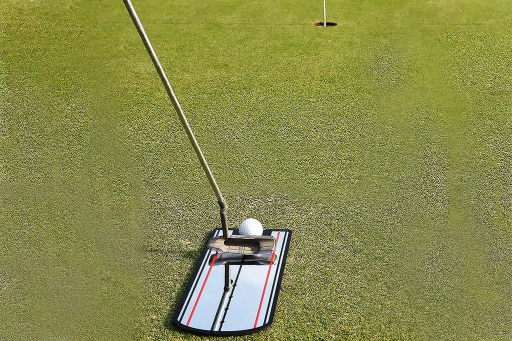 Golf Putting Mirror for Swing Practice Posture Correction