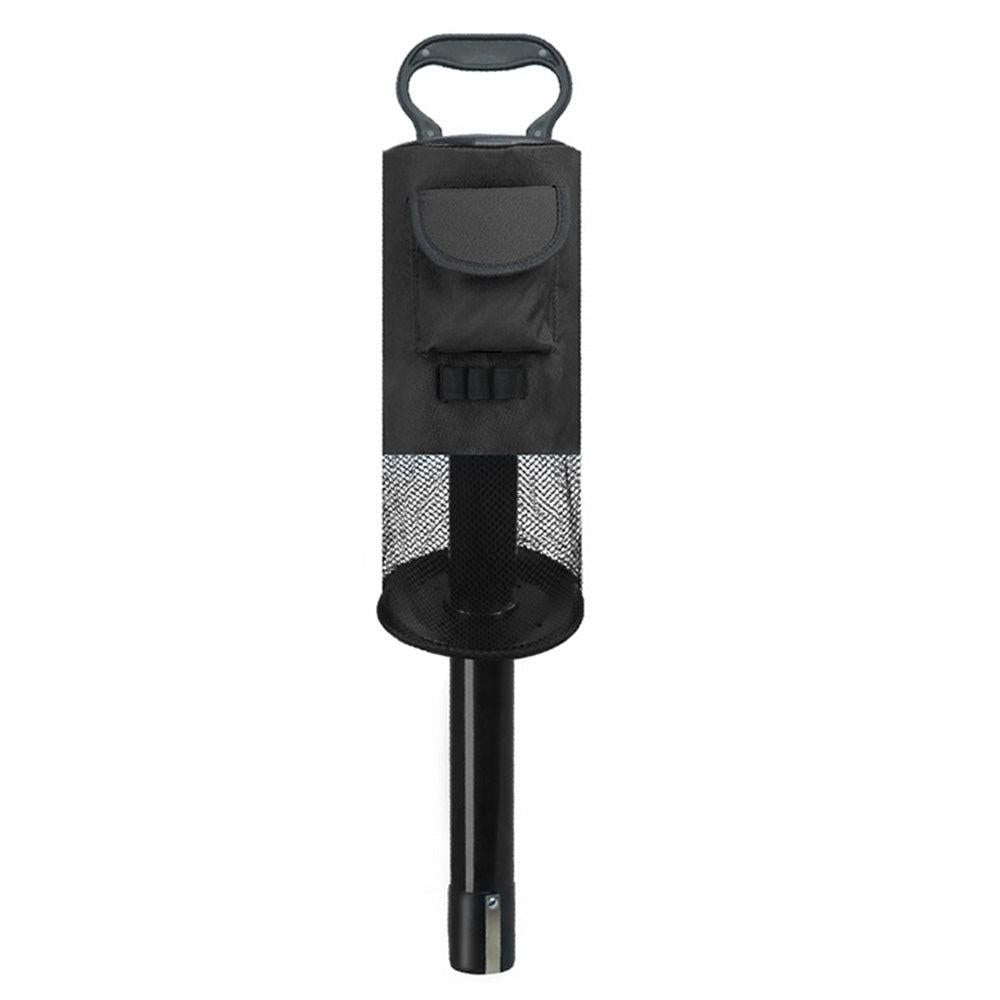 Portable Golf Ball Retriever Shag Bag - Holds Up to 70 Balls Black