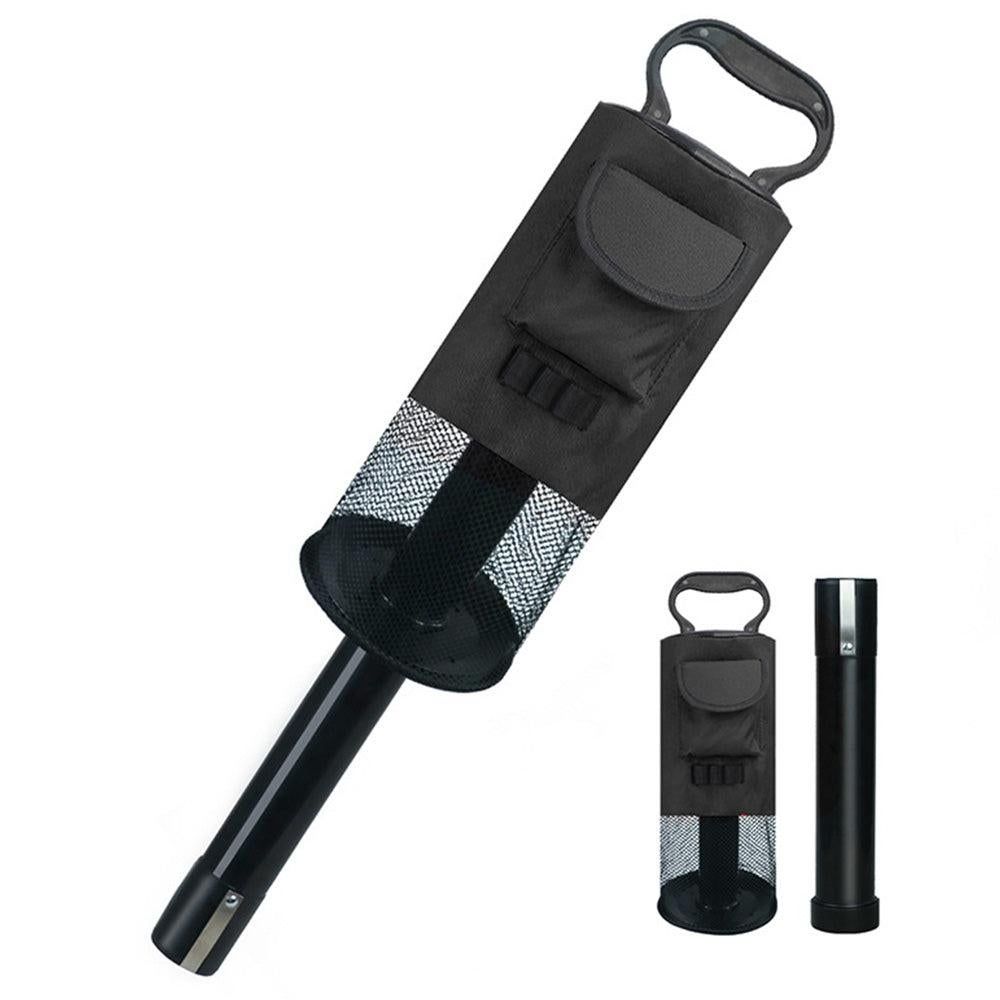 Portable Golf Ball Retriever Shag Bag - Holds Up to 70 Balls Black