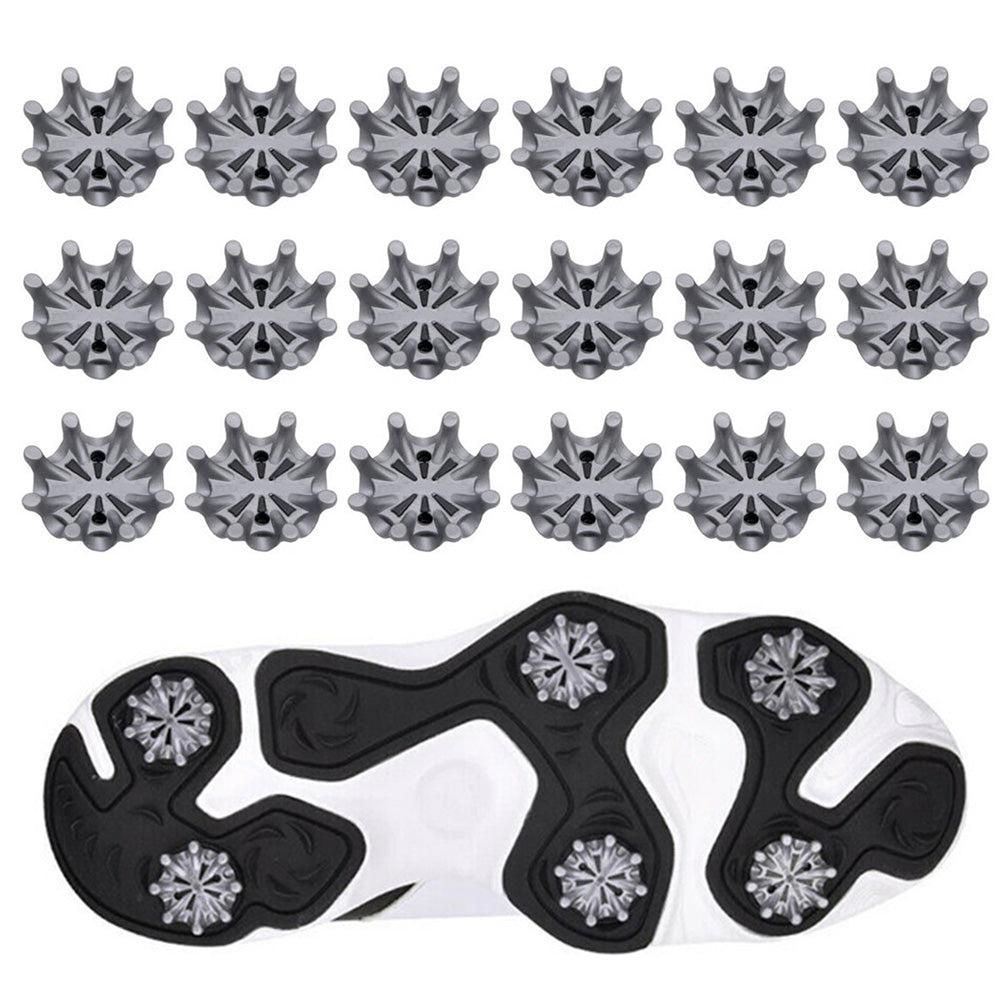 18PCS Screw Golf Shoe Spikes Set Fast Twist Studs Cleats for Lawn Cricket Shoe Players