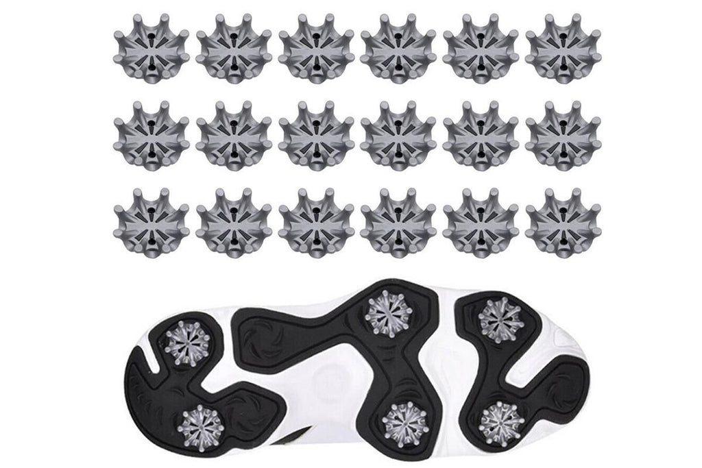 18PCS Screw Golf Shoe Spikes Set Fast Twist Studs Cleats for Lawn Cricket Shoe Players