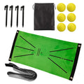 Golf Hitting Mat for Swing Detection Batting Portable Golf Pract Training Rug 24x12Inch