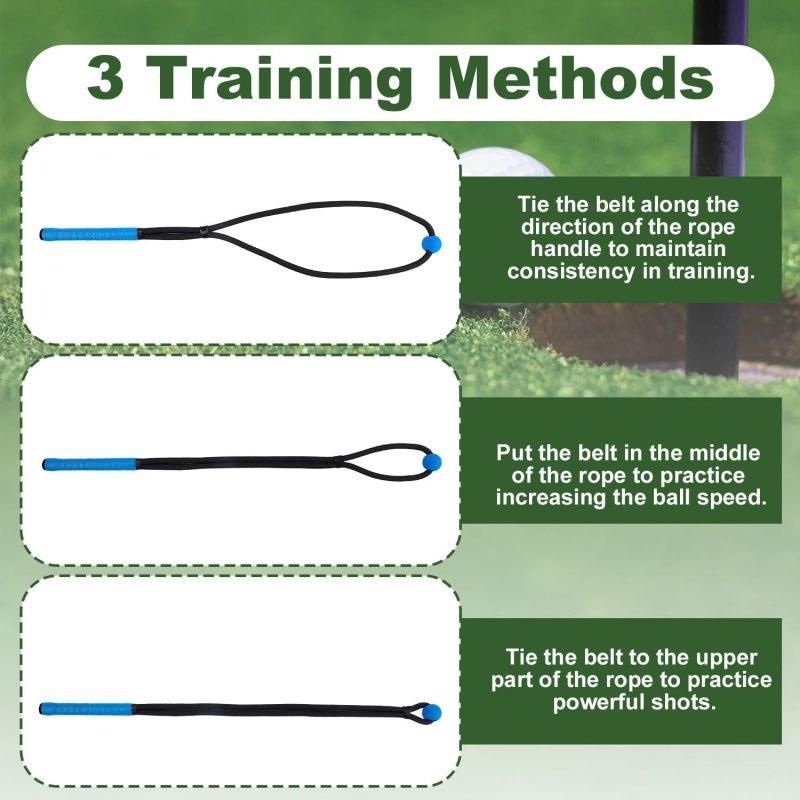 Golf swing training ropeGolf Swing Trainer Golf Exercise Aid Swing Trainer Golf - Blue