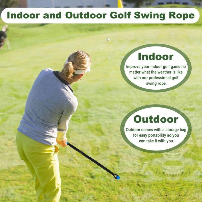 Golf swing training ropeGolf Swing Trainer Golf Exercise Aid Swing Trainer Golf - Blue