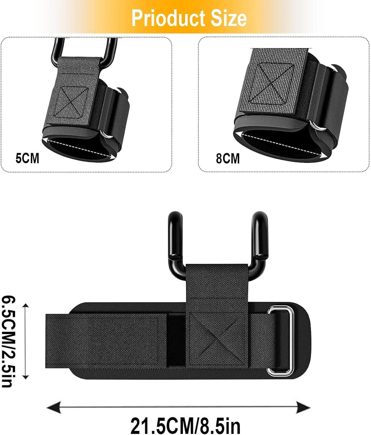 Lifting Hooks Gym Wrist Straps Deadlift Pull Up Support Power Hooks