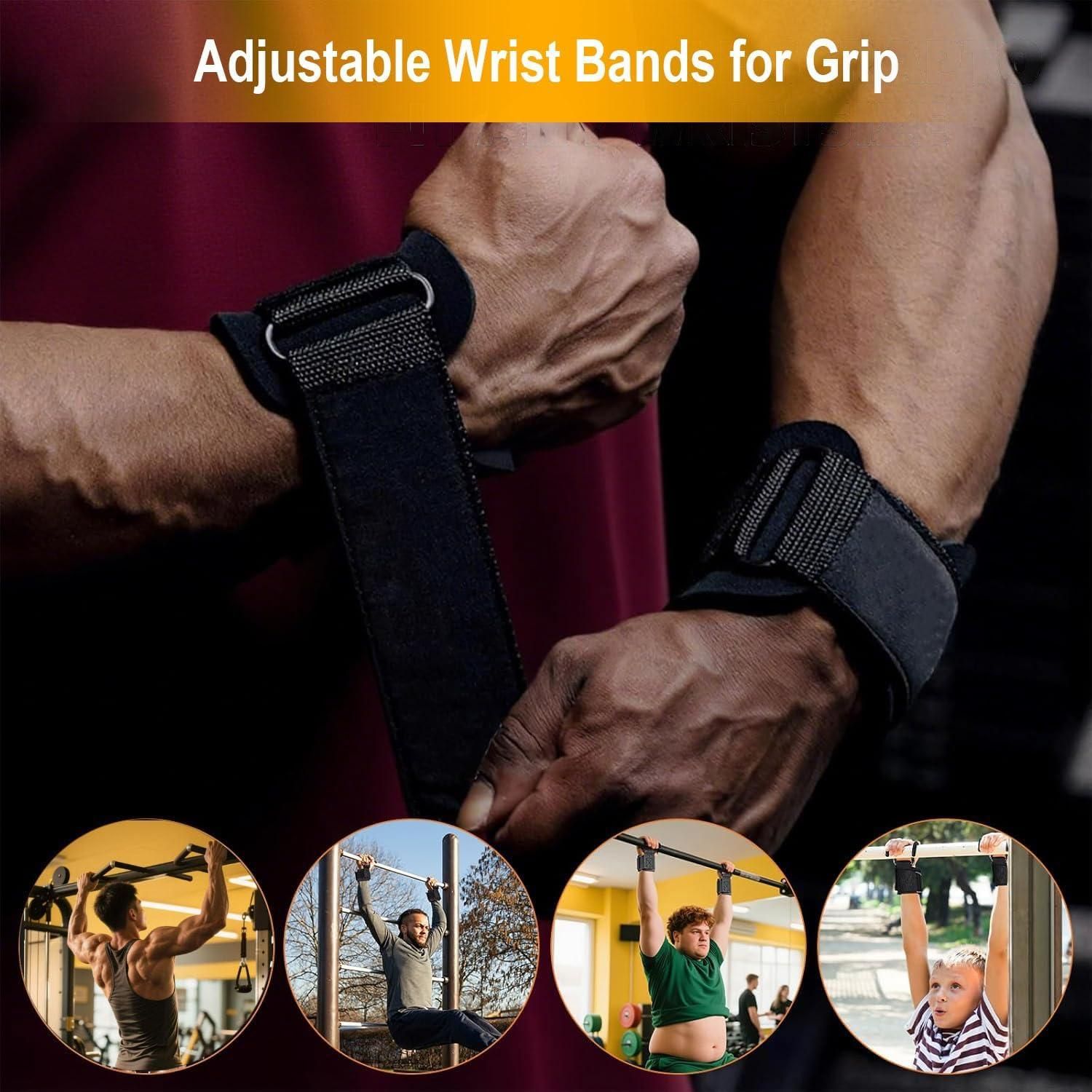 Lifting Hooks Gym Wrist Straps Deadlift Pull Up Support Power Hooks