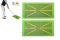 2Pcs Golf Training Mat For Swing Detection Golf Training Aid For Indoor Outdoor