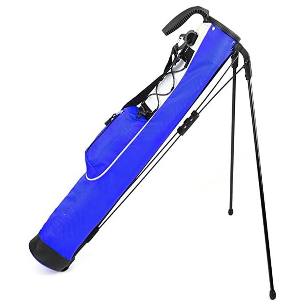 Lightweight Golf Stand Bag Portable Carry Bag for Driving Range - Blue